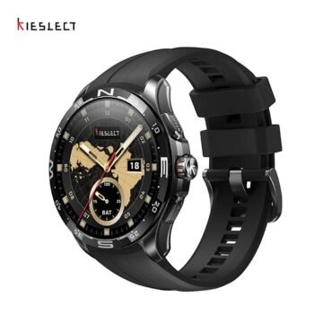 Kieslect Actor Smartwatch : Montre Connectée avec GPS, Étanchéité 5ATM et Superbe Cerclage en Céramique